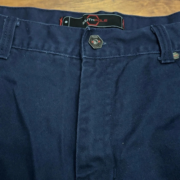 Southpole Y2K Relaxed Fit Dark Navy Jeans Straight Leg Baggy Skater Size 42x32 - Picture 4 of 12